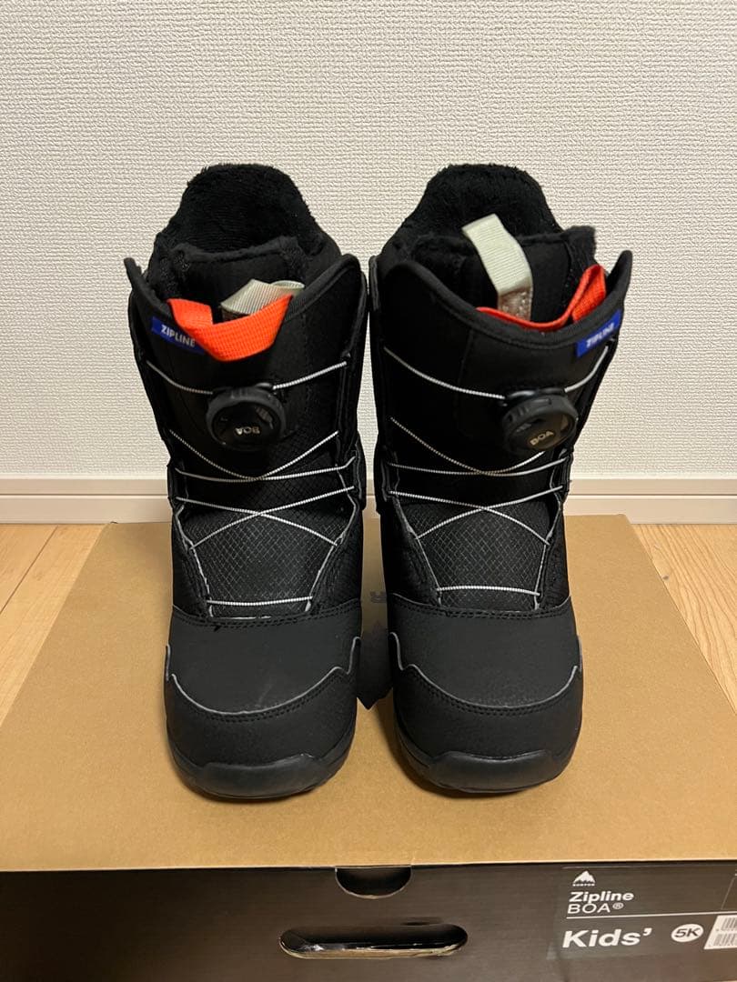 バートン Zipline BOA スノーボード ブーツ キッズ 5K 23cm Burton Zipline BOA Snowboard Boots (Kids') - 2024 WINTER - Peter