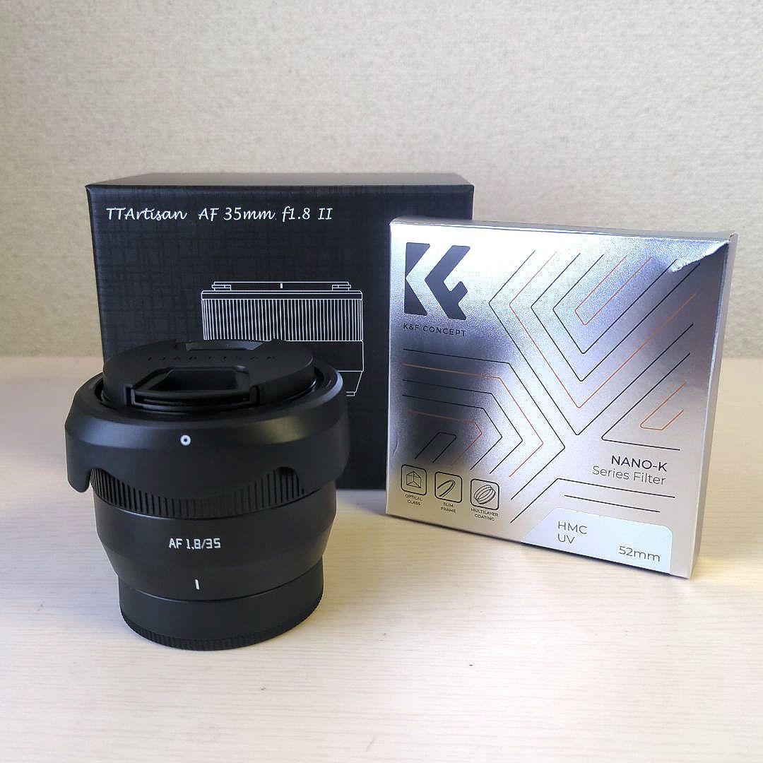 【美品】TTArtisan AF 35mm F1.8 II 保護フィルター付 Amazon.com : TTArtisan AF 35mm F1.8 II Auto Focus Lens APS-C