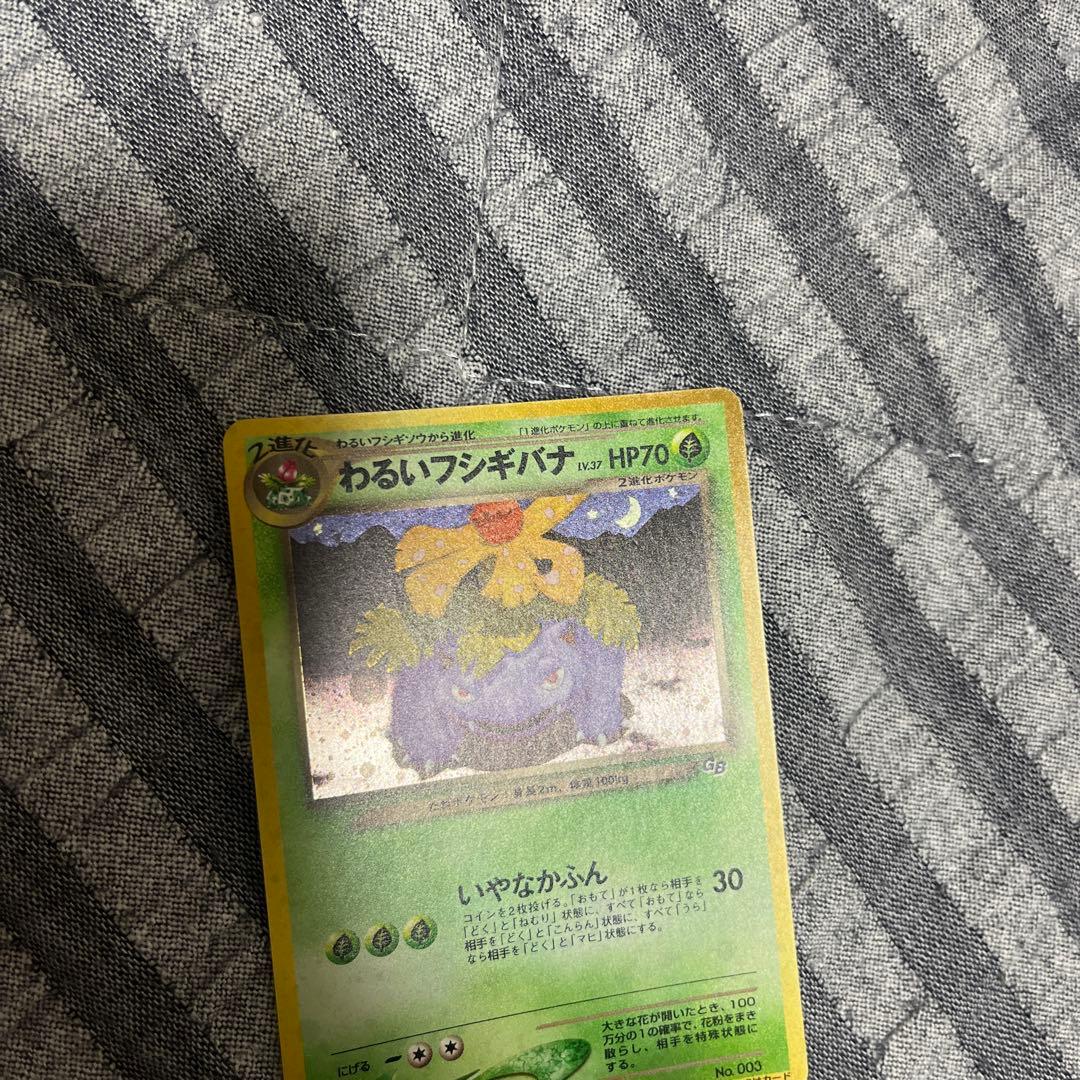 わるいフシギバナ わるいフシギソウ 旧裏 002 003 良品〜準美品 旧裏