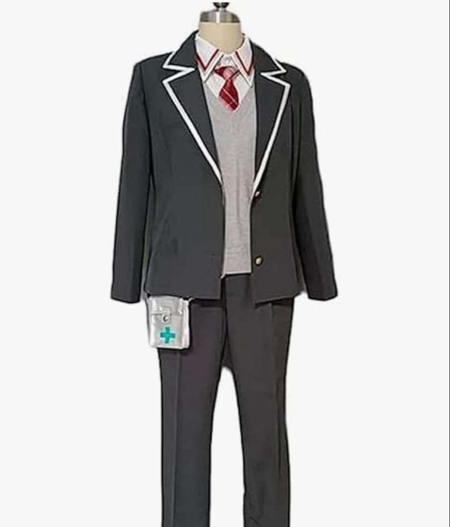剣持刀也 コスプレ衣装 制服 Amazon.co.jp: [楽コス] 剣持刀也 剣持刀子 コスプレ衣装 VTuber 制服