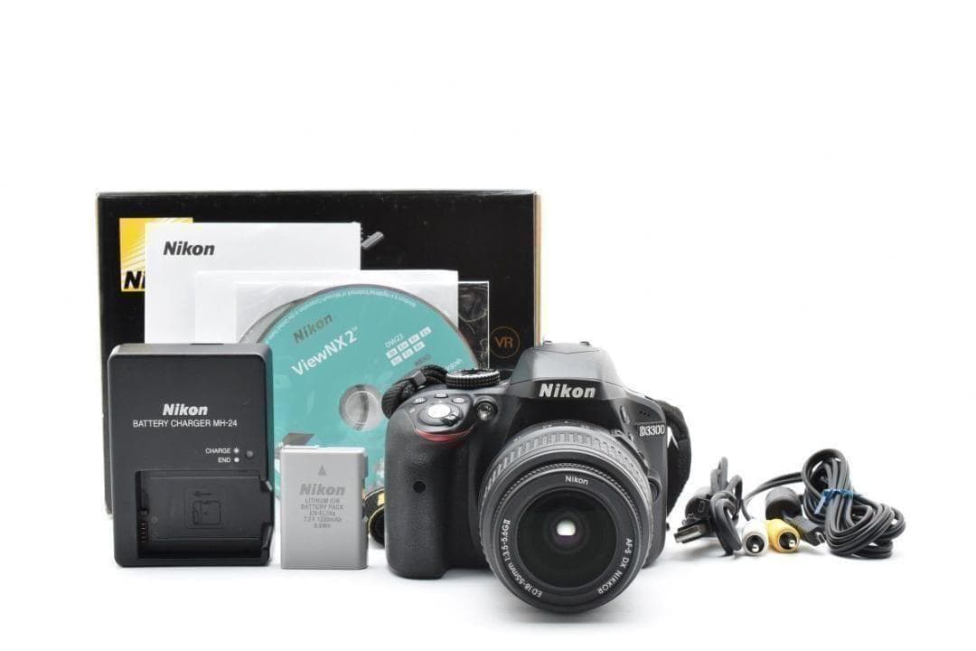 【大人気】 Nikon ニコン D3300 レンズセット デジタル一眼カメラ Amazon | Nikon デジタル一眼レフカメラ D3300 ダブルズームキット