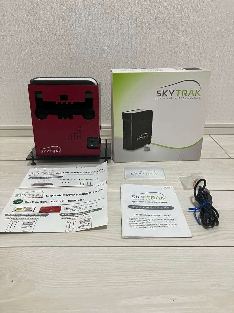 SkyTrak ゴルフデータ測定器　【プロテクター付属】 楽天市場】♪スカイトラック ゴルフ弾道測定器 (スカイトラック本体+