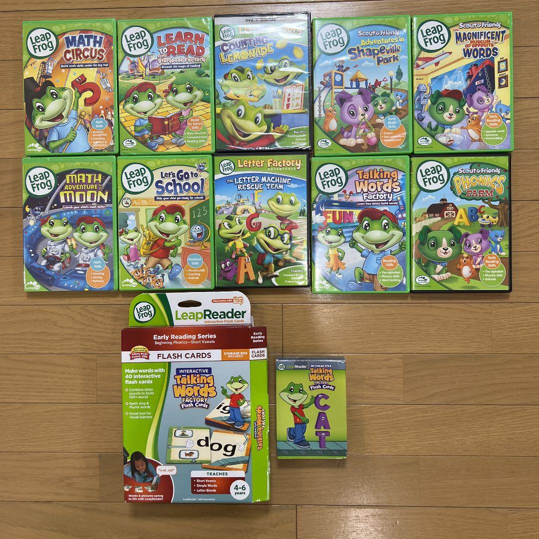 Leapfrog 10-Dvd Mega Pack DVD10枚とカード - メルカリ