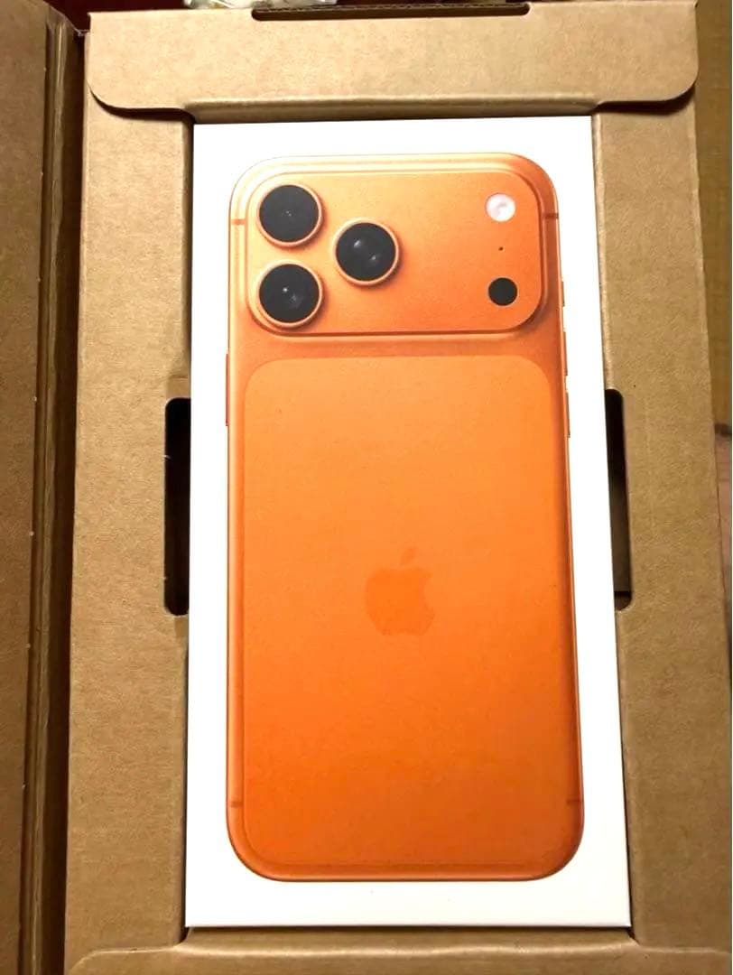 新品未開封　iPhone17promax 256GB オレンジ 新品・未開封】iPhone 17 pro max 256GB コズミックオレンジ｜Yahoo