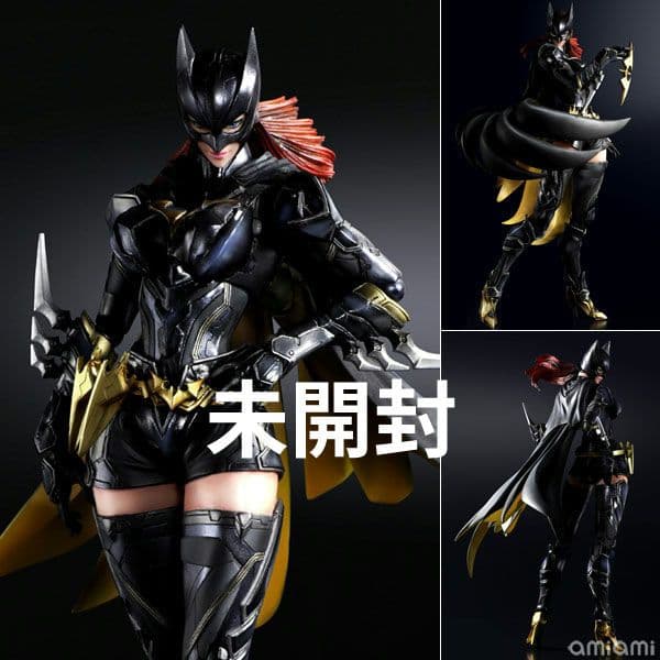 未開封　バットマン　DC comics　プレイアーツ改　フィギュア　バットガール Amazon.co.jp: DC Comics VARIANT PLAY ARTS改 バットガール(PVC塗装