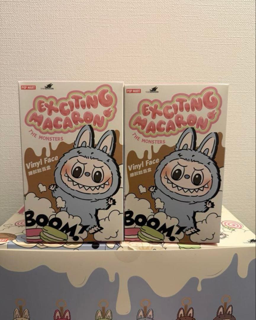 正規品・未開封LABUBU ラブブ EXCITING MACARON 2箱 - メルカリ
