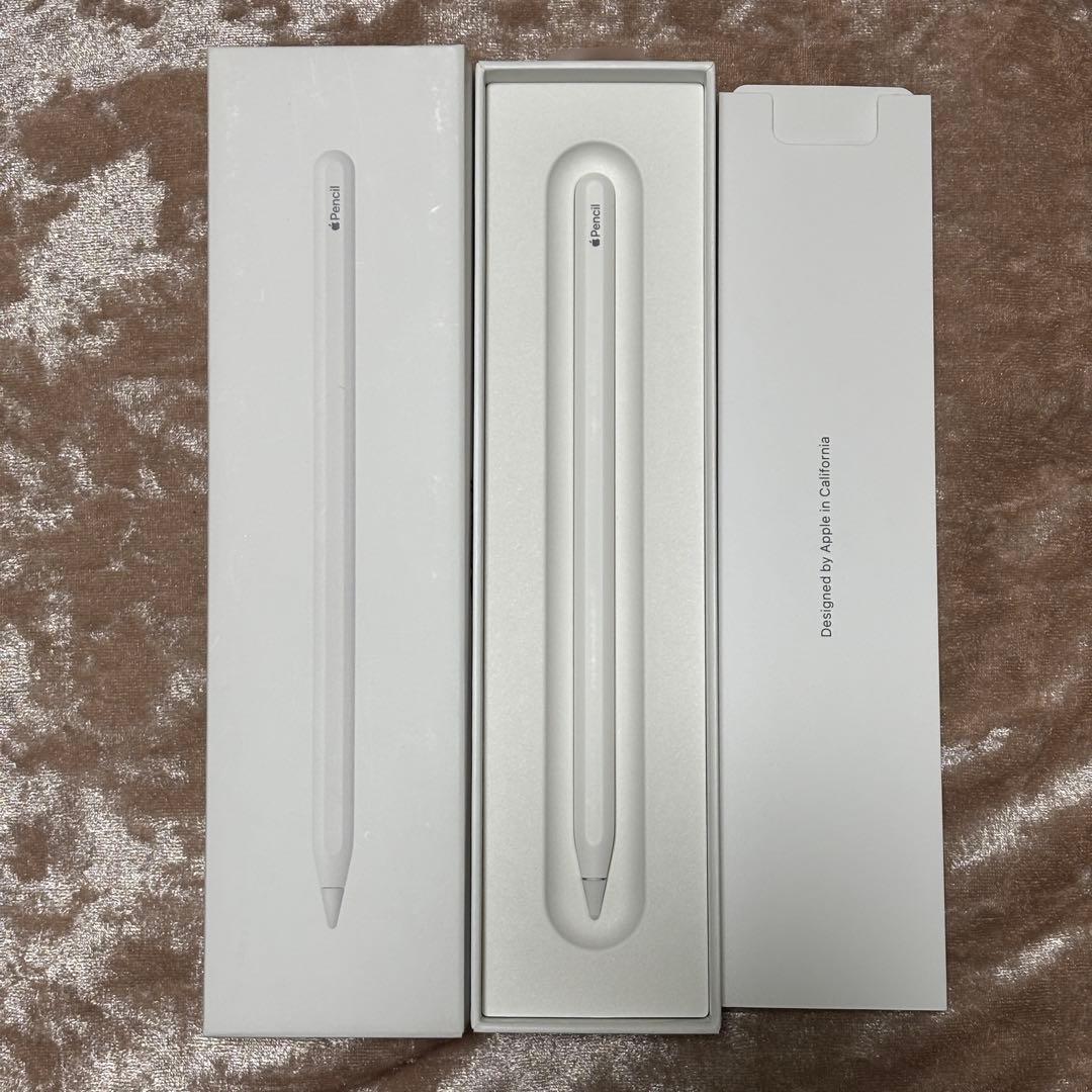 【美品】Apple pencil（第2世代）正規品　動作確認済み Apple - 【Apple Pencil 第2世代】動作確認済み・記名あり・純正品の