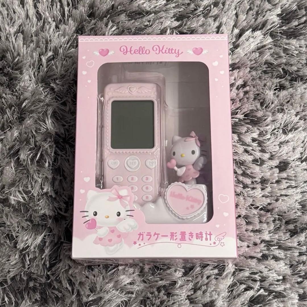 新品】 サンリオ ハローキティ ガラケー形置き時計 ガラケー - メルカリ