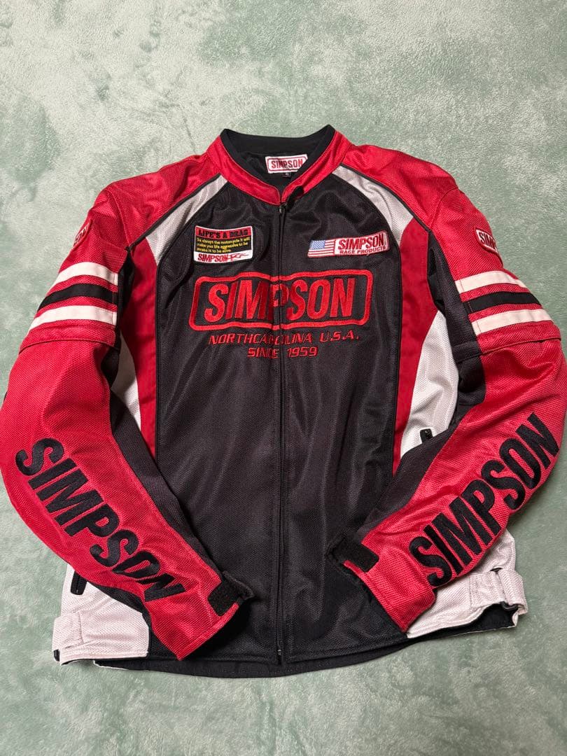 SIMPSON メッシュジャケット バイクウェア 4Lサイズ - メルカリ