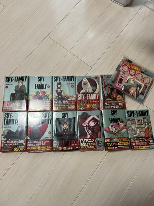 スパイファミリー 1〜14巻＋ファンブック＋8巻同梱版 SPY×FAMILY全巻