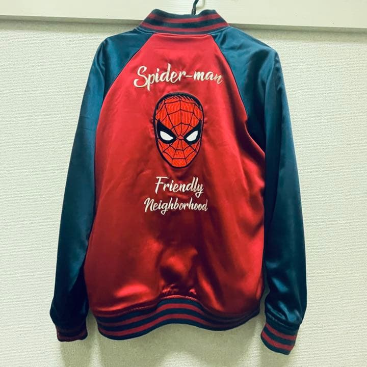 Mサイズ】スパイダーマン/ヴェノム・カーネイジ スカジャン - メルカリ