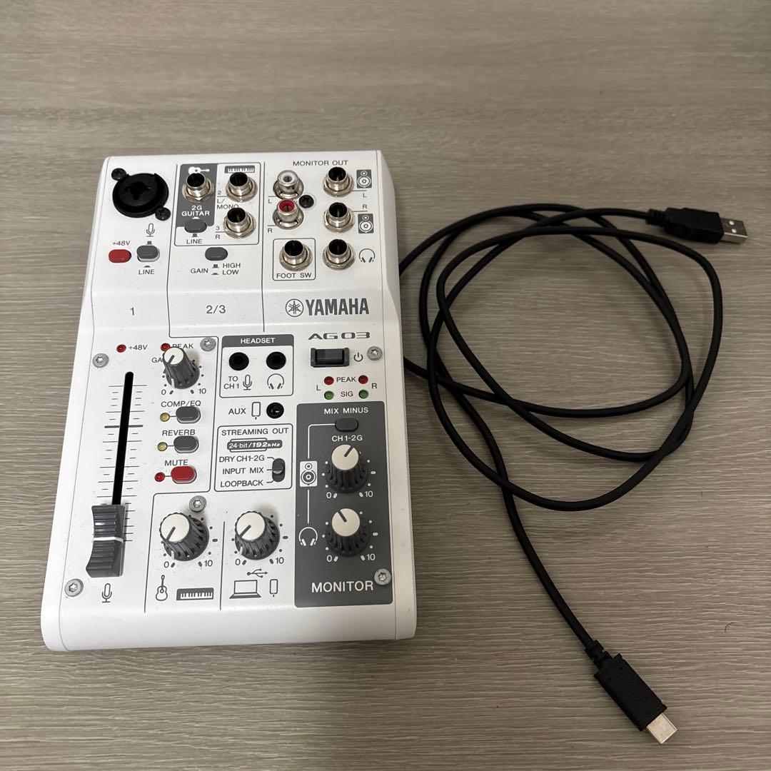 YAMAHA AG03MK2 オーディオインターフェイス YAMAHA AG03MK2