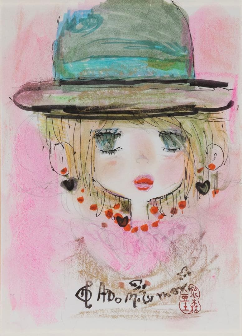 水森亜土 水彩 原画 - メルカリ