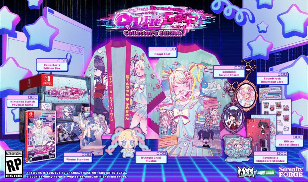 【公式】NEEDYGIRL OVERDOSE Switch 海外版 Switch版『NEEDY GIRL OVERDOSE』のパッケージ版が海外向けとして発売