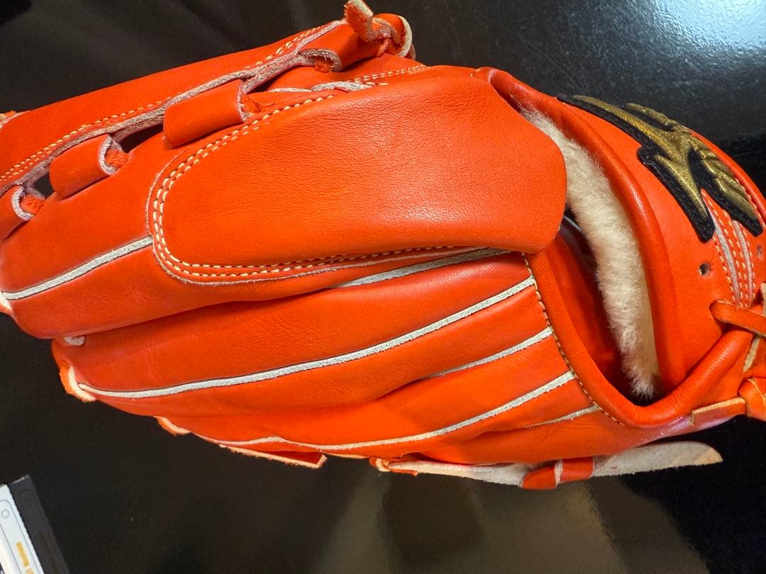 Mizuno Global Elite 4 Series 軟式グローブ オレンジ Global Elite 限定軟式グラブ ミズノ（MIZUNO） グローバルエリート