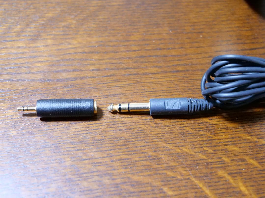 ゼンハイザーHD598 通称プリン ミニプラグ変換器付き SENNHEISER