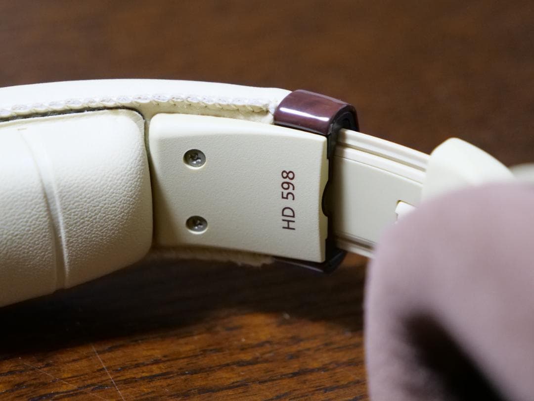 ゼンハイザーHD598 通称プリン ミニプラグ変換器付き SENNHEISER
