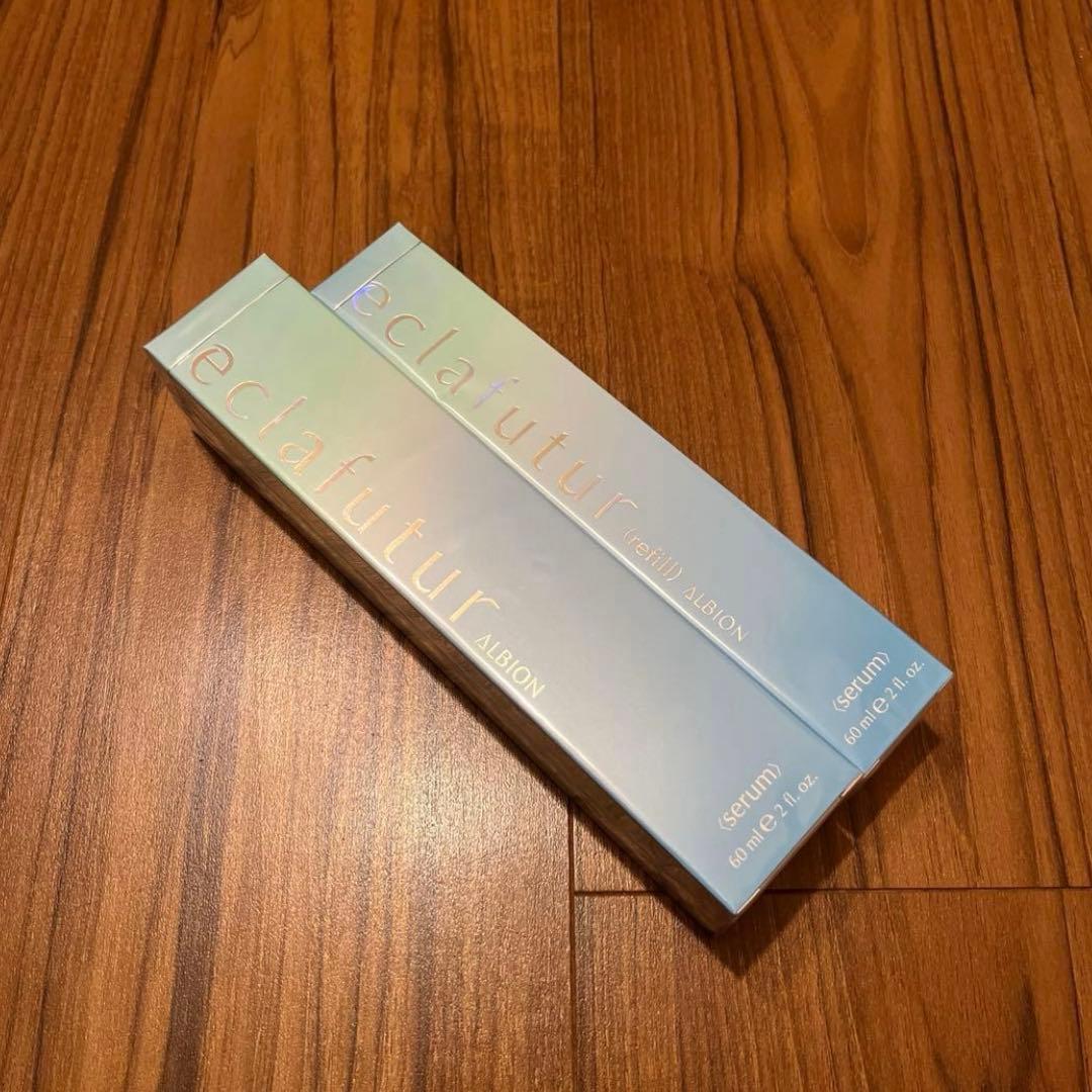 【新品未開封】エクラフチュールt 60ml 本体＆レフィル アルビオン 2024年11月17日 限定発売 アルビオン エクラフチュール t キット 60ml