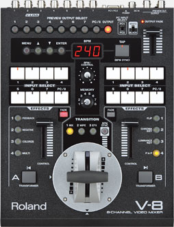 Roland Pro A/V - V-8 | 8-channel Video Mixer