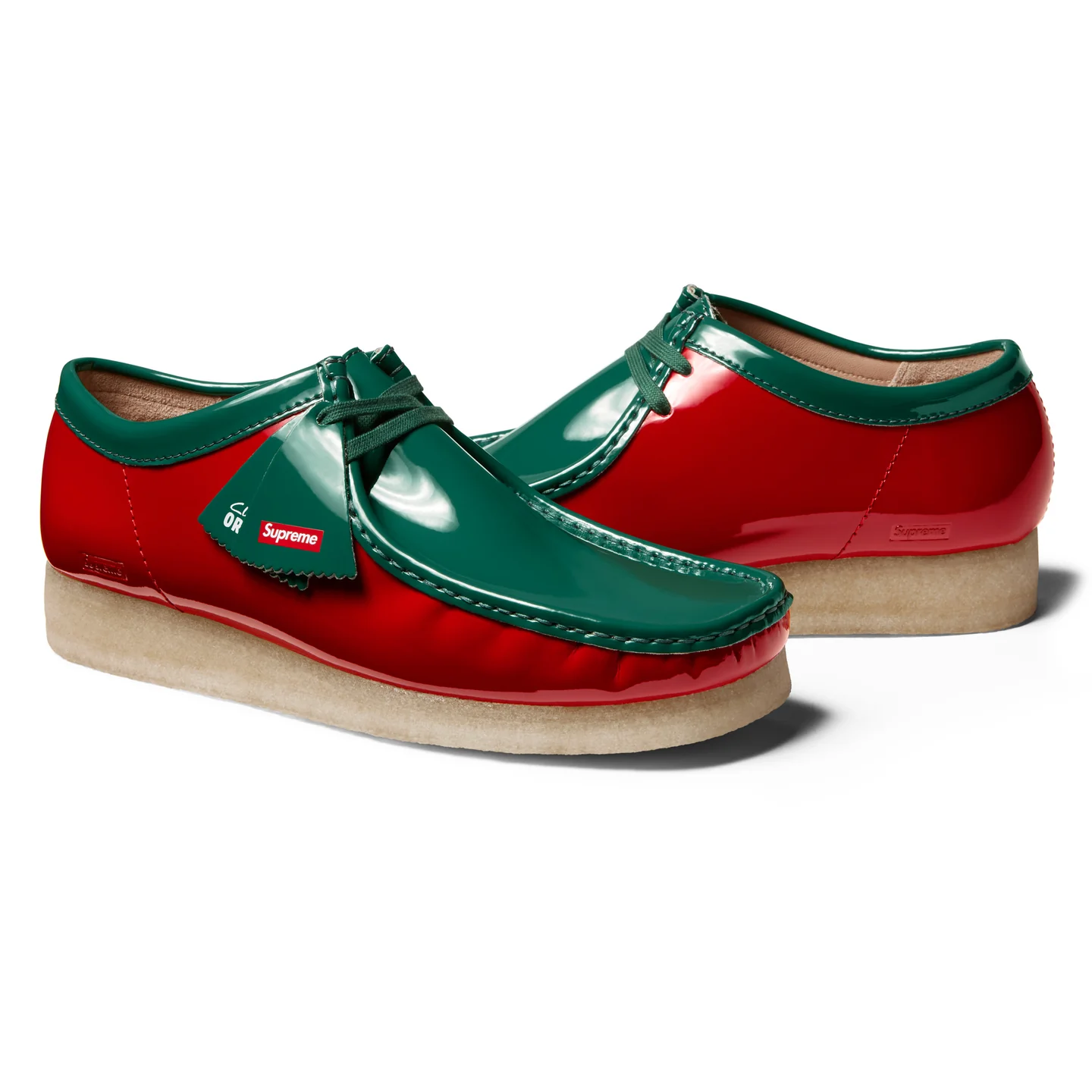 Supreme®/Clarks Originals® Patent Leather Wallabee® | Supreme 24ss