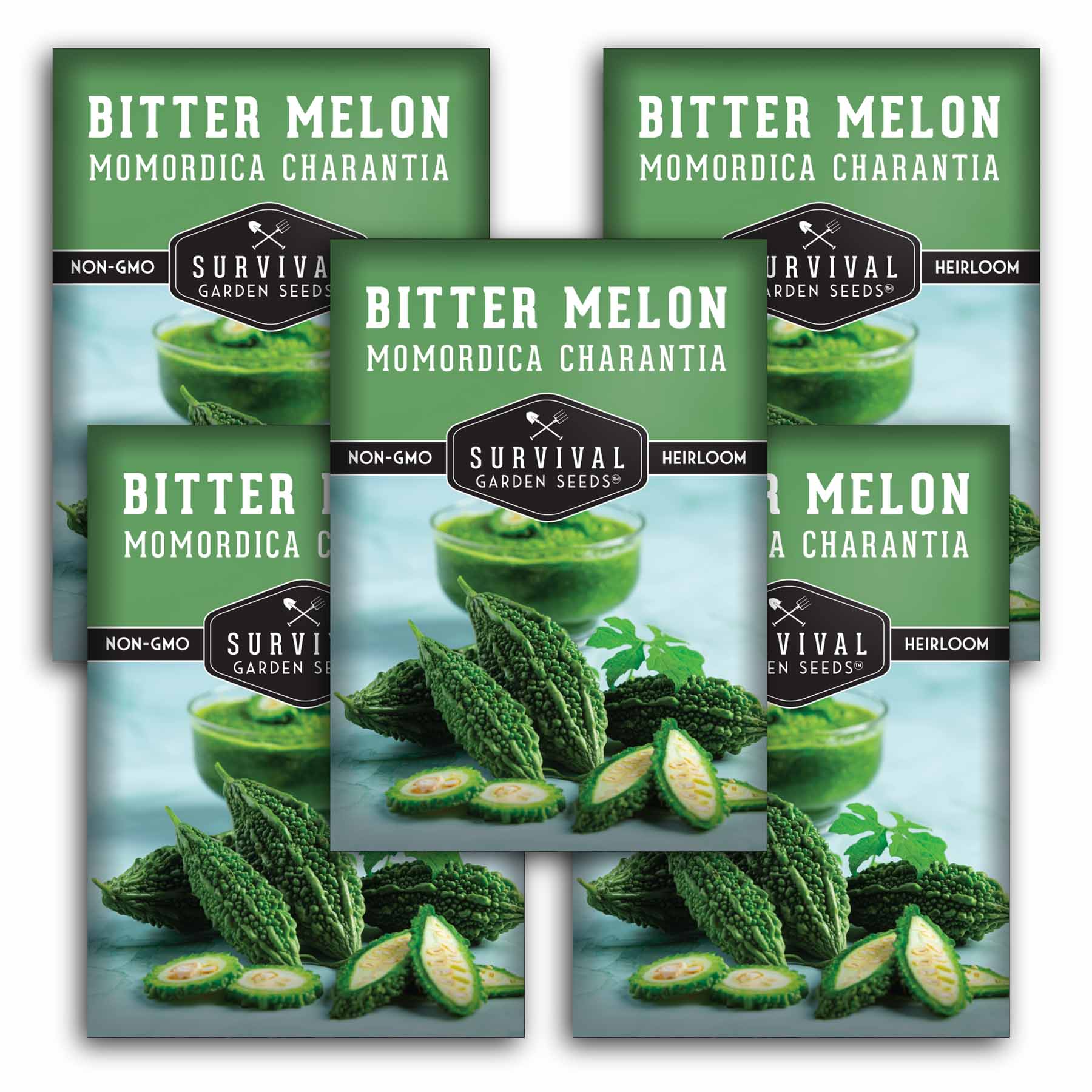 Bitter Melon Seeds – Heirloom Bitter Gourd – SurvivalGardenSeeds