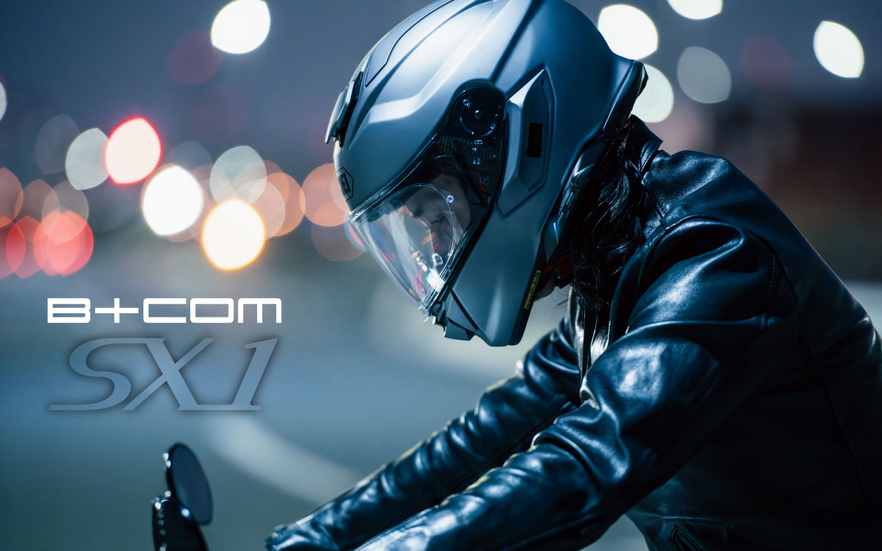 バイク用インカム「B+COM」シリーズ「B+COM SX1」2024年4月19日(金) 新